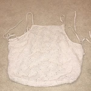 BRANDY MELVILLE loose tie flower top
